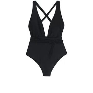 Cupshe wrap around deep V neck swimsuit